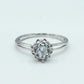 Enlightened Moissanite Ring