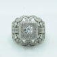 Diamond-Style Zircon Ring