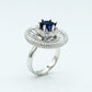 Ladies ring  Silver 925 ring Rhodium plated