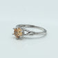 Citrine Sunbeam Ladies Ring