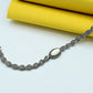 Turkish 925 Silver Rhodium-Plated Stone Bracelet