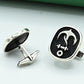 Ace of Cards Silver Cufflinks