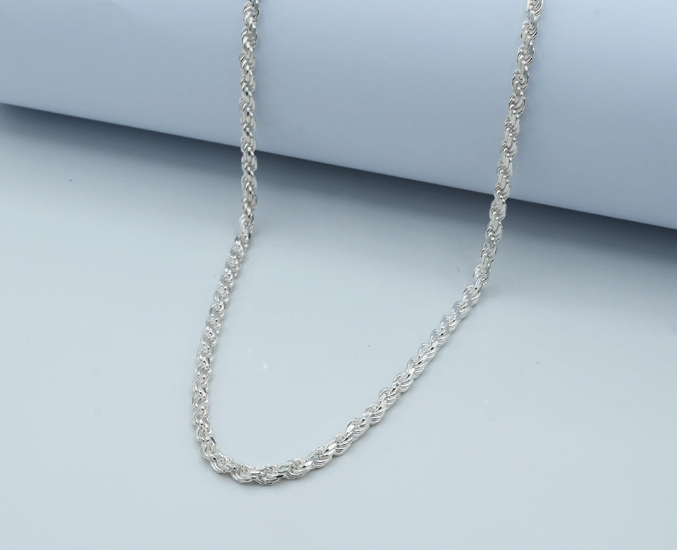 Gents Rope Chain Sterling 925 silver
